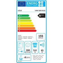 Uğur Ukm 3093 B101 9 kg Çamaşır Kurutma Makinesi