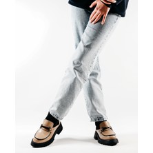 Cleopatra Shoes Siyah Yanları Dalgıç Detaylı Bot