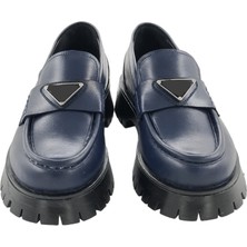 Milonek Shoes 26252104 Günlük Loafer Lacivert Tokalı