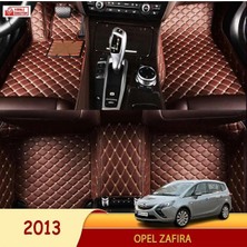 Miren Opel Zafira 2013 Uyumlu 5d Havuzlu Suni Deri Oto Paspas