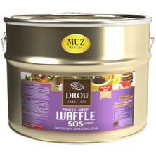 Callei Chocolate Callei Drou Waffle Sos Muz Aromalı Eko 10 kg