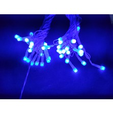 Gaman 10 Metre LED Işık 220 Volt Dekor Ledi - Yılbaşı Ağacı Ledi - Sabit Yanabilen Büyük Ledli