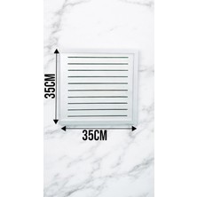 Erarslan Mobilya Modem Saklama Kutusu ve Kablo Düzenleyici - Duvara Monte, 35X35X11 cm