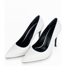 Cleopatra Shoes Sivri Burunlu Platform Yüksek 11CM Topuk Boyu