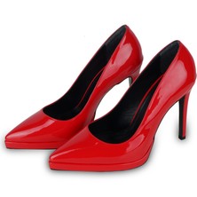 Cleopatra Shoes Sivri Burunlu Platform Yüksek 11CM Topuk Boyu