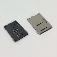 Roboyol Store MUP-C720 6 Pin Sim Kart Soketi Sım Holder Push-Push Smd Tip 2.54