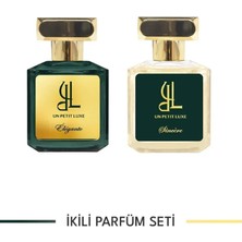Un Petit Luxe Sincere & Elegante Extrait De Parfum 50 Ml Exclusive Kadın Parfüm Seti (2li)
