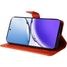 Manyi Mall Oppo A3 5g Flip Kickstand Manyetik Kapak Darbeye Kapak Pu (Yurt Dışından)