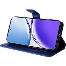 Manyi Mall Oppo A3 5g Flip Kickstand Manyetik Kapak Darbeye Kapak Pu (Yurt Dışından)