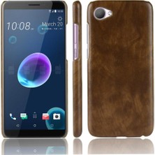 Manyi Mall Htc Desire 12 Için Retro Kılıf Retro Koruyucu Kapak Lychee Desen Anti (Yurt Dışından)