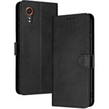 Manyi Mall Kart Yuvası Saf Renk Pu ile Samsung Galaxy x Kapak 7 Için Flip Case (Yurt Dışından)