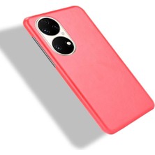 Manyi Mall Huawei P50 Lychee Desen Uyumluluk Için Retro Kılıf Anti Scratch Retro (Yurt Dışından)