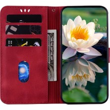 Manyi Mall Tecno Camon 30 4g/5g Manyetik Kickstand Kabartma Lotus Için Flip Case (Yurt Dışından)