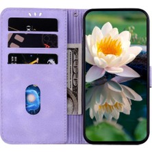 Manyi Mall Tecno Camon 30 4g/5g Manyetik Kickstand Kabartma Lotus Için Flip Case (Yurt Dışından)