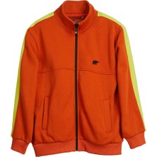 Bad Bear Harvey Turuncu Çocuk Full-Zip Sweatshirt