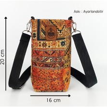 Woodycord 1 Litrelik Tasarım Matara Su Şişesi Taşıma Çantası Bottle Bag