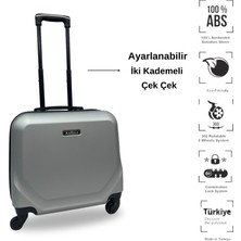 Anhelo Traveller Abs Hostes-Pilot Boy Valiz