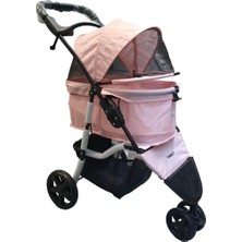 Tommy Evcil Hayvan Arabası 86x46x94,5cm Pembe Max 15 Kg