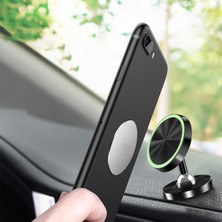 Unbrand Dw-55 Buzlu Manyetik Araç Panosu Telefon Tutucu Standı 360 Derece Dönen Metal Telefon Braketi - Kırmızı (Yurt Dışından)
