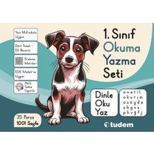 Tudem 1.Sınıf Okuma Yazma Seti (Dinle, Oku, Yaz) Kutulu