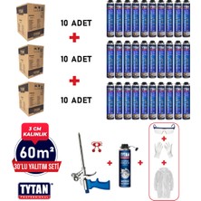 Tytan Professional Thermospray 60 M2 - Thermo Akustik Isı ve Ses Yalıtımı Poliüretan Köpük