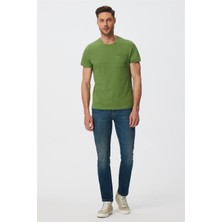 Lee Cooper Jagger Normal Bel Dar Kesim Düz Paça Mavi Erkek Jean Pantolon