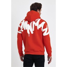 Cool Tarz Erkek Standart Fit Normal Kesim Içi Polarlı 3 Iplik Kapüşonlu Pamuklu Sweatshirt