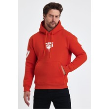 Cool Tarz Erkek Standart Fit Normal Kesim Içi Polarlı 3 Iplik Kapüşonlu Pamuklu Sweatshirt