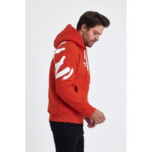 Cool Tarz Erkek Standart Fit Normal Kesim Içi Polarlı 3 Iplik Kapüşonlu Pamuklu Sweatshirt