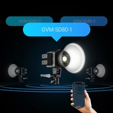 Gvm SD80D 80W Bi-Color LED Video Işığı