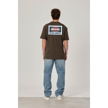 Nomarc Brand Worldwide Baskılı Hakii Tshirt