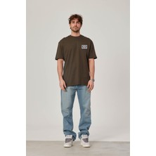 Nomarc Brand Worldwide Baskılı Hakii Tshirt