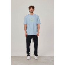 Nomarc Creative Yazılı Bebe Mavisi Tshirt