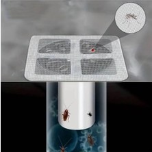 10 Adet Banyo Gider Koruyucu Saç Toplayıcı - Gider Böcek Koruyucu Gider Süzgeci