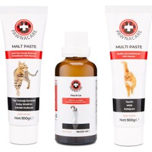 Pawnacare Kedi Premium Sağlık Seti Malt Paste & Multi Paste & Plus B Avantaj Seti