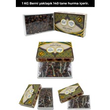 Payitaht Hurma Medine Berni Lüks 500 gr ve Acve Medine Peygamber Hurması 500 gr Yeni Mahsul 1 kg Ikiliset BERNIACVE1 kg