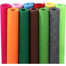 EUROLUXE Mavi Renk Metrelik Ince Keçe Kumaş Keçe 1 mm Aktivite Keçesi Renkli Keçe 1 Metre (100 cm x 100 Cm)