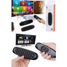 Utelips 1 Yıl Klavye ve Mause Android Akıllı Tvlere ve Bilgisayarlara Uyumlu Joistic Mouse Fare Air Mouse 2