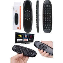 Utelips 1 Yıl Klavye ve Mause Android Akıllı Tvlere ve Bilgisayarlara Uyumlu Joistic Mouse Fare Air Mouse 2