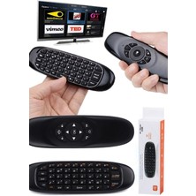 Utelips 1 Yıl Klavye ve Mause Android Akıllı Tvlere ve Bilgisayarlara Uyumlu Joistic Mouse Fare Air Mouse 2