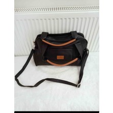 Ege18 Bags Siyah Askılı Sıvı Geçirmez Totebag Çanta