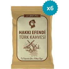 Hakkı Efendi Türk Kahvesi 100 gr x 6 Adet
