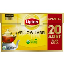 Lipton Yellow Label Demlik Poşet Çay 120LI