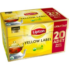 Lipton Yellow Label Demlik Poşet Çay 120LI