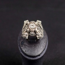 GIBYJEWEL Cami Temalı 925 Ayar Gümüş Erkek Yüzük