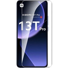 Xiaomi 13T Pro Kırılmaz Cam Şeffaf 0.3mm Kılıf Dostu Temperli Ekran Koruyucu