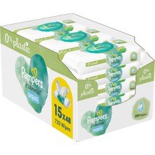 Prima Pampers Harmonie Aqua Yenidoğan Islak Havlu 48X15 Adet (720 Yaprak)