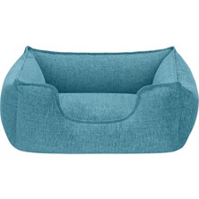 Pet Comfort Alpha Mirandus Turkuaz Kedi ve Köpek Yatağı S 50X60CM 13