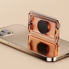 Unbrand Cep Telefonu / Tablet Için 360 Derece Döndürme Çinko Alaşımlı Parmak Yüzük Kickstand Katlanabilir Braket - Altın (Yurt Dışından)
