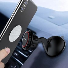 Unbrand Kakusıga KSC-336C Lexıng Serisi Araba Cep Telefonu Braketi Vantuz Manyetik Araç Telefonu Tutucu (Yurt Dışından)